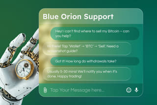 Customer support and assistance for crypto at Dune Gainex