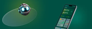 Dune Gainex trading platform hero section background